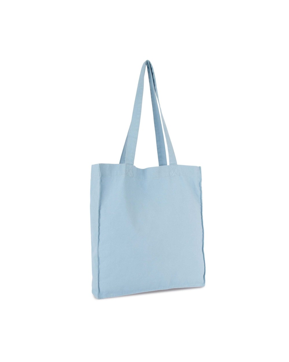 Tote bags KIMOOD Totebag met bodem en ruimteplooi voor bedrukking &amp; borduring