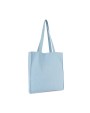 Tote bags KIMOOD Totebag met bodem en ruimteplooi voor bedrukking &amp; borduring