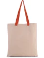 KIMOOD Sac shopping plat en toile avec poignées contrastées /api/colors/b4716570-841d-4b80-b7f3-b89843df1bdc personnalisable
