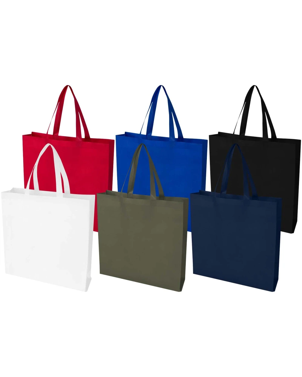 Tote bags 4DO EcoSeal GRS gerecyclede non woven draagtas 12 l voor bedrukking &amp; borduring