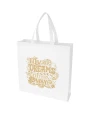 Tote bags 4DO EcoSeal GRS gerecyclede non woven draagtas 12 l voor bedrukking &amp; borduring