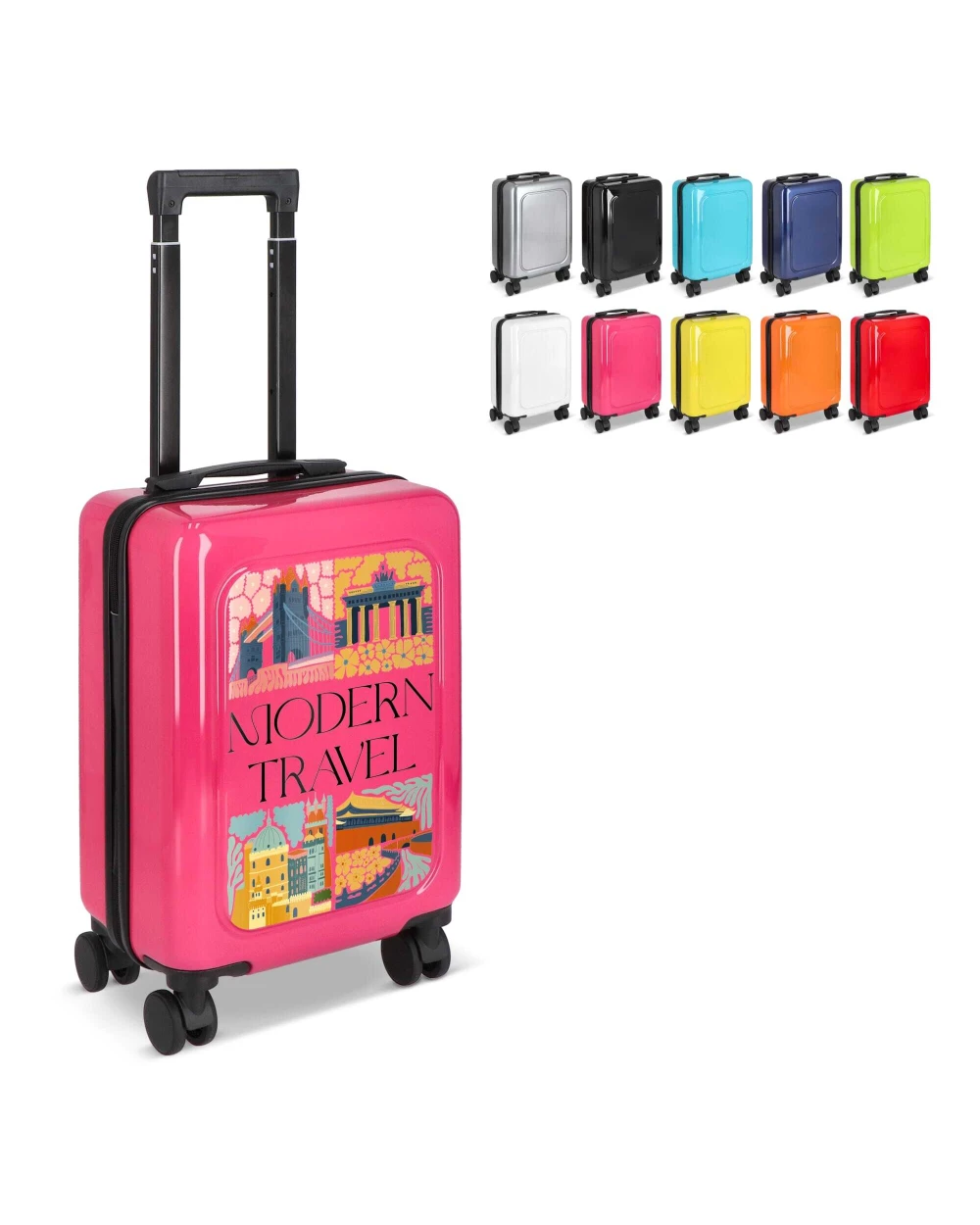 Tassen & Zakken 4DO Trolley Urban 18 inch cabine voor bedrukking &amp; borduring