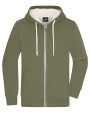 JAMES & NICHOLSON Men´s Doubleface Jacket Sweatshirts personalisierbar