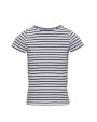 T-shirts ASQUITH & FOX Women´s Marinière Coastal Short Sleeve Tee voor bedrukking &amp; borduring