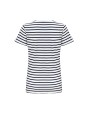 T-shirts ASQUITH & FOX Women´s Marinière Coastal Short Sleeve Tee voor bedrukking &amp; borduring