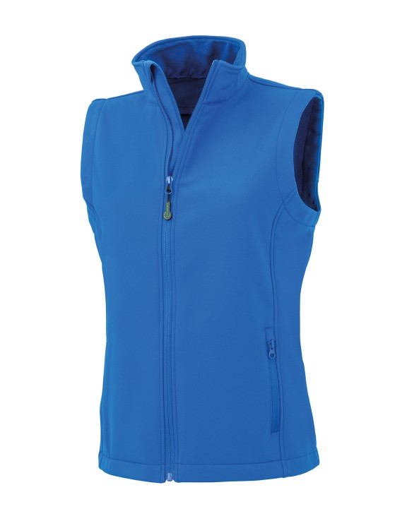 Softshells personnalisable RESULT Bodywarmer softshell femme recyclé