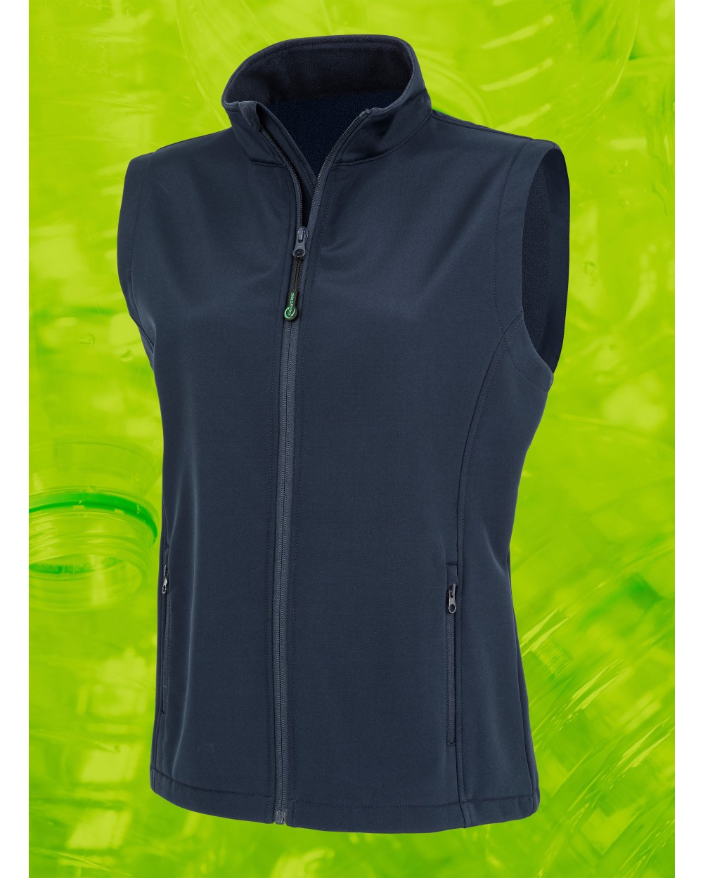 Softshells RESULT Gerecycleerde dames softshell-bodywarmer voor bedrukking &amp; borduring