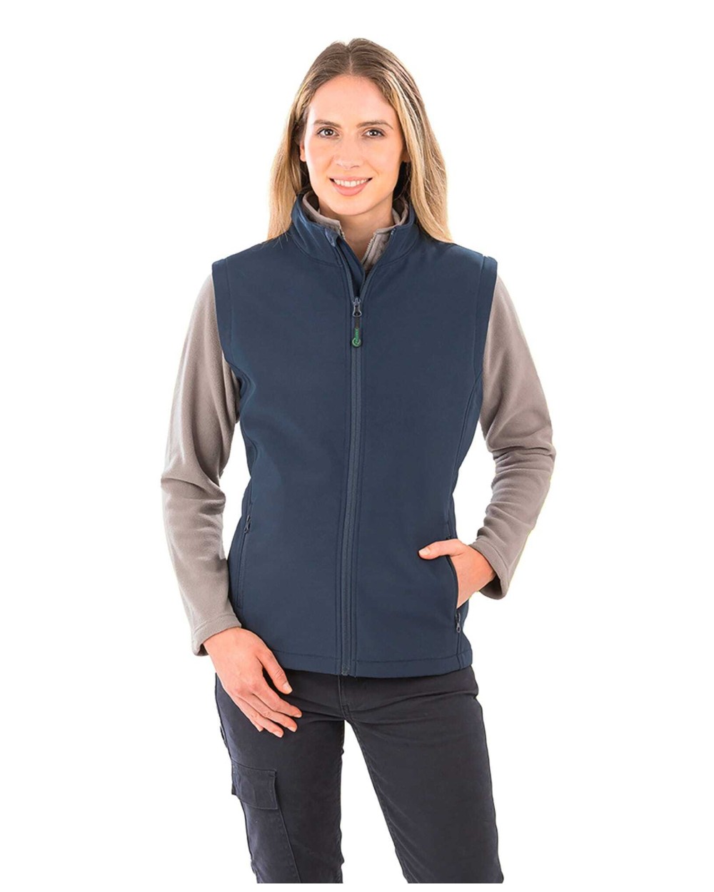 Softshells RESULT Gerecycleerde dames softshell-bodywarmer voor bedrukking &amp; borduring