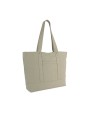 Tassen & Zakken KIMOOD Grote shopper met zijzak voor bedrukking &amp; borduring