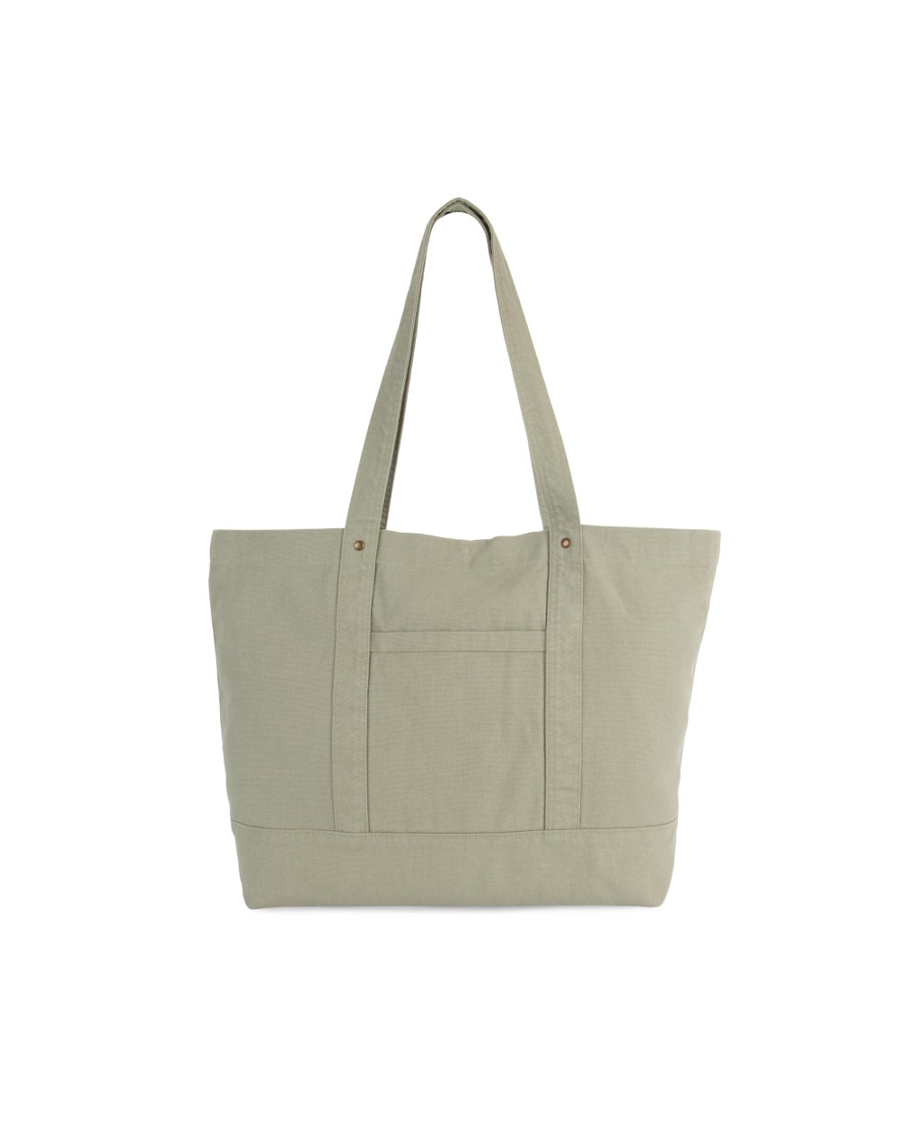 Tassen & Zakken KIMOOD Grote shopper met zijzak voor bedrukking &amp; borduring
