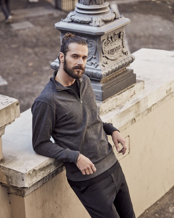 CLIQUE Classic Half Zip Sweatshirts personalisierbar