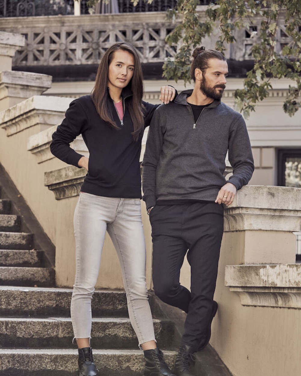 Sweat-shirts personnalisable CLIQUE Classic Half Zip