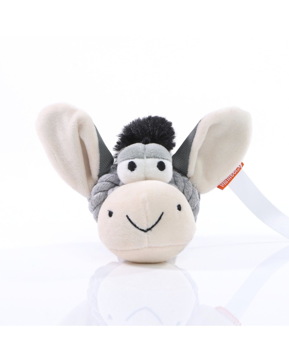 Benodigdheden MBW MiniFeet® Dog Toy Knotted Animal Donkey voor bedrukking &amp; borduring