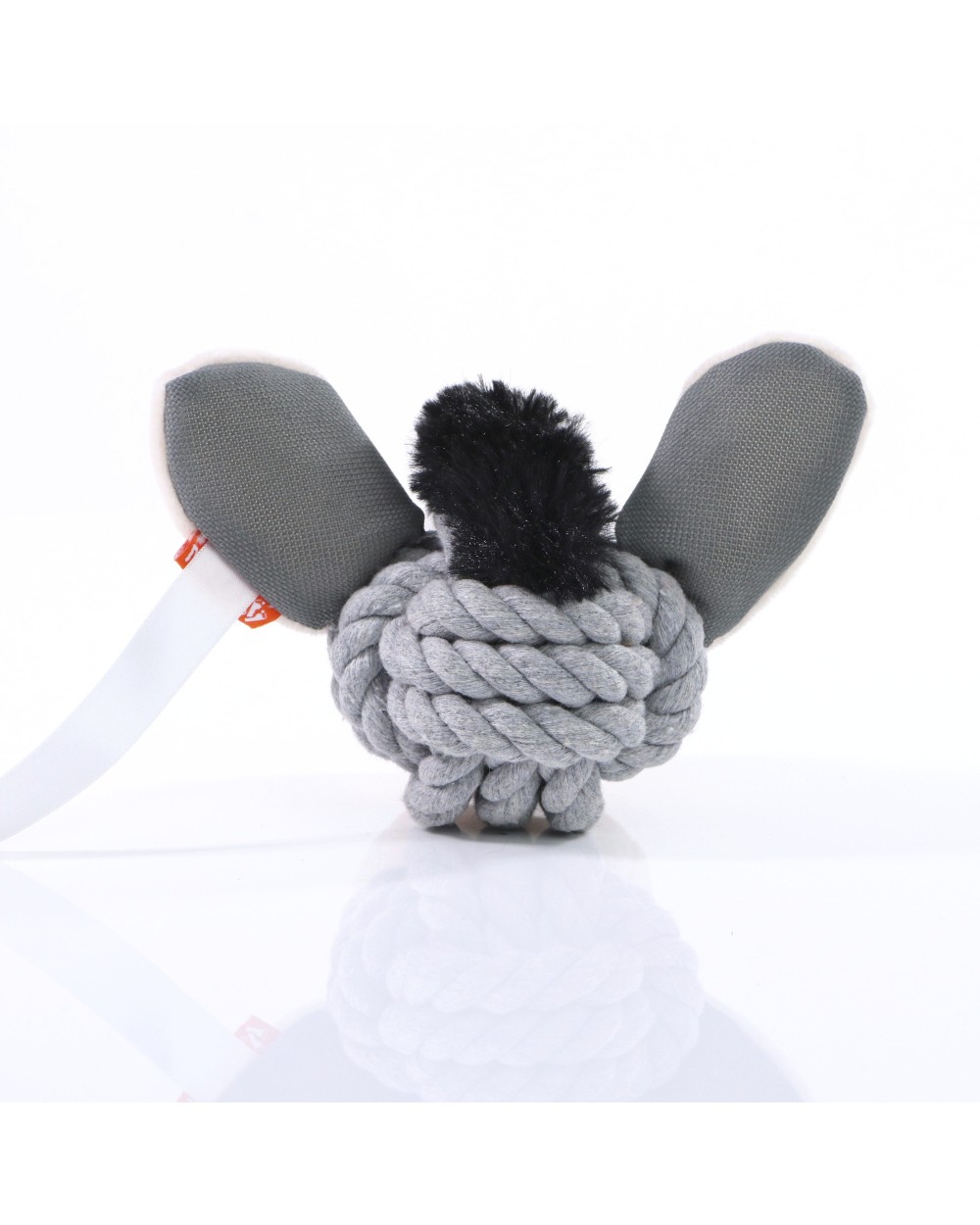 Benodigdheden MBW MiniFeet® Dog Toy Knotted Animal Donkey voor bedrukking &amp; borduring