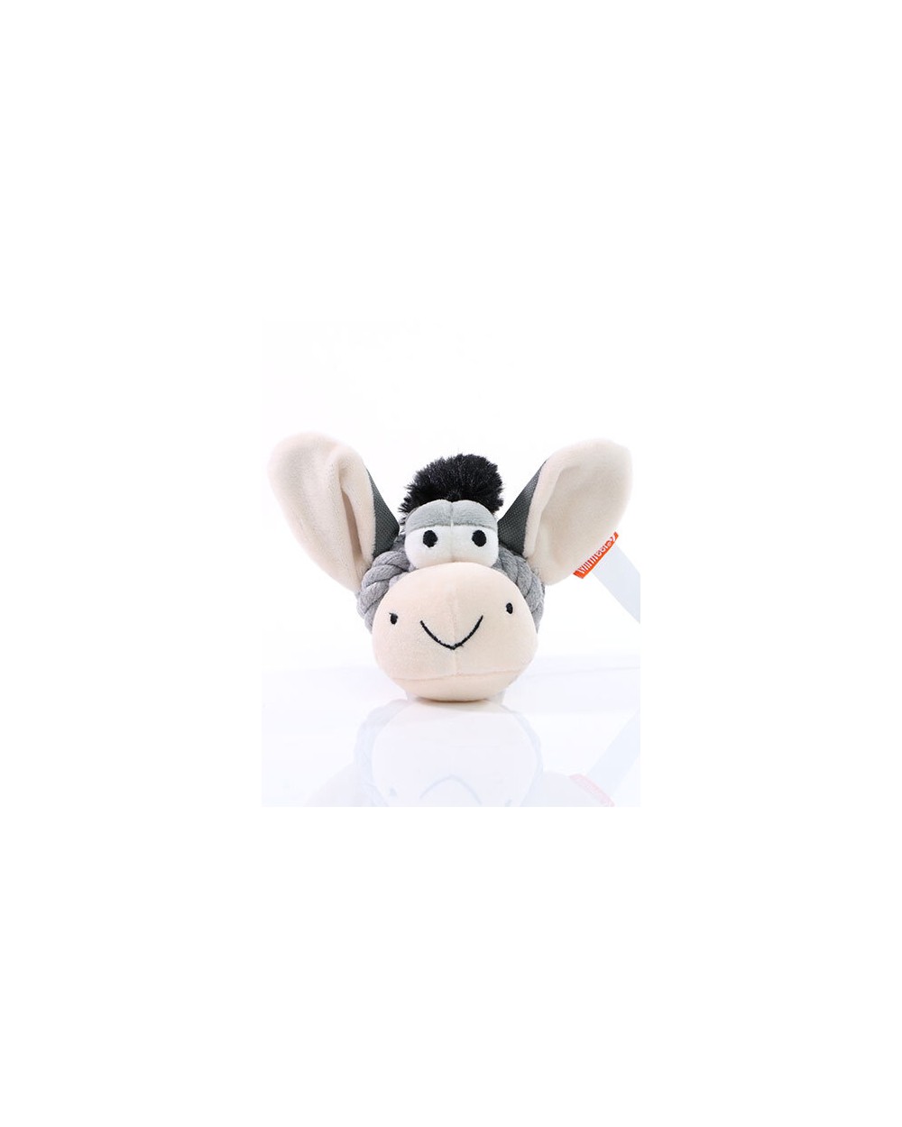 Benodigdheden MBW MiniFeet® Dog Toy Knotted Animal Donkey voor bedrukking &amp; borduring