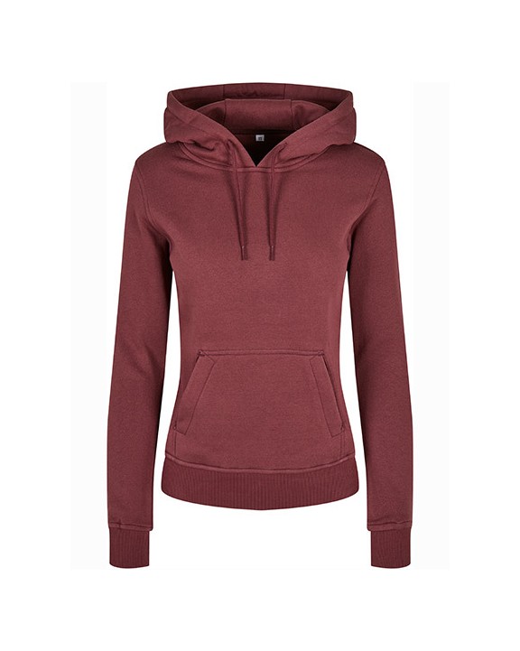 BUILD YOUR BRAND Ladies´ Organic Hoody Sweatshirts personalisierbar