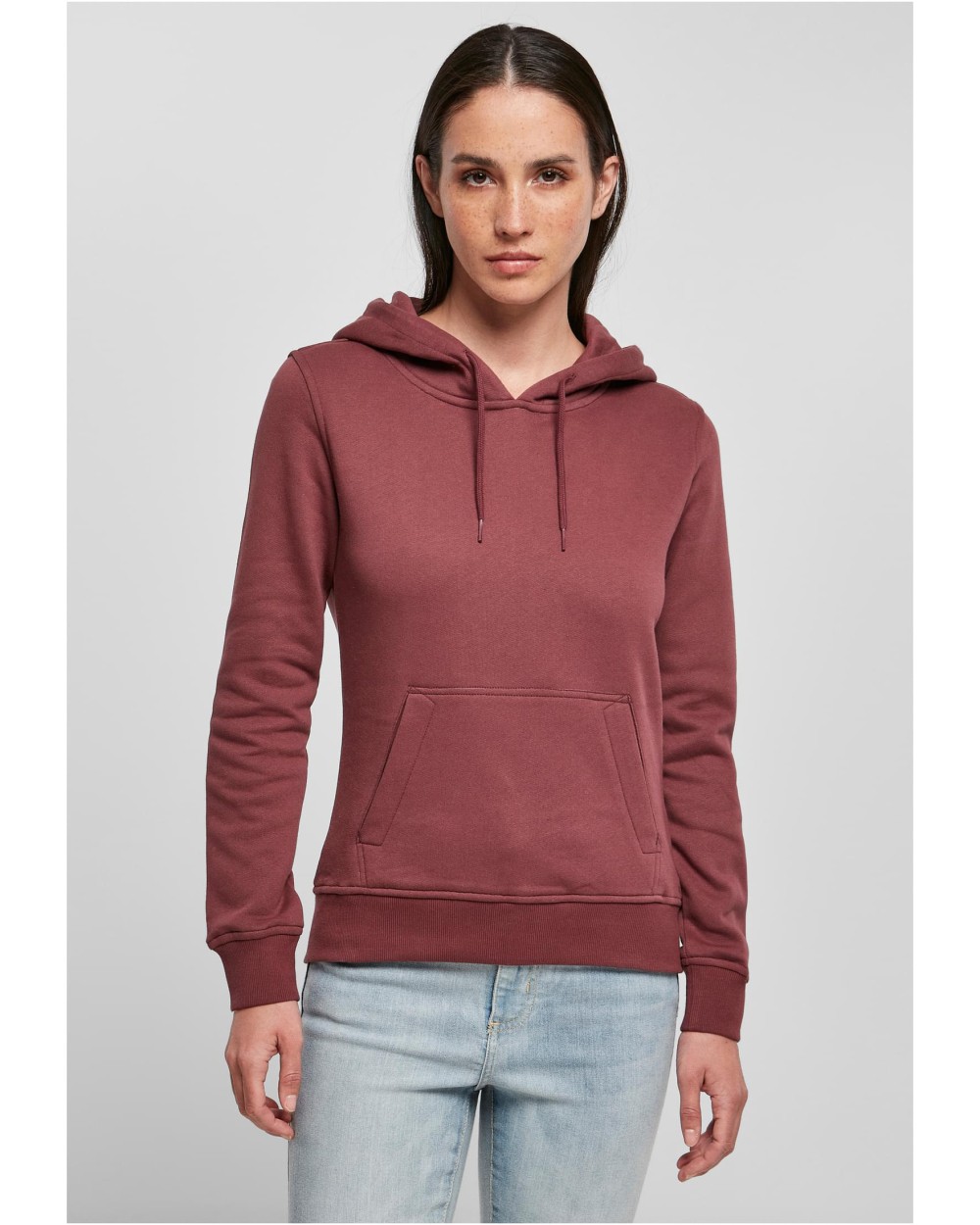 BUILD YOUR BRAND Ladies´ Organic Hoody Sweatshirts personalisierbar