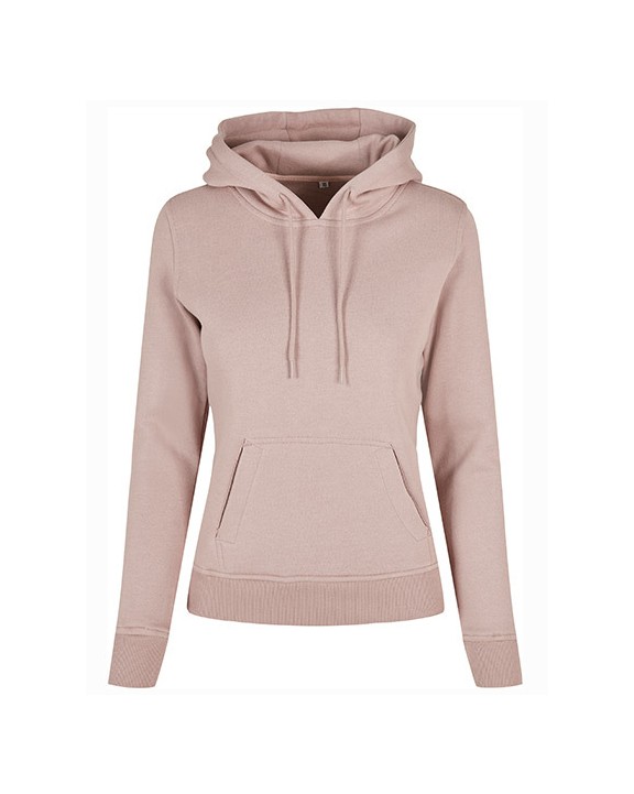 BUILD YOUR BRAND Ladies´ Organic Hoody Sweatshirts personalisierbar