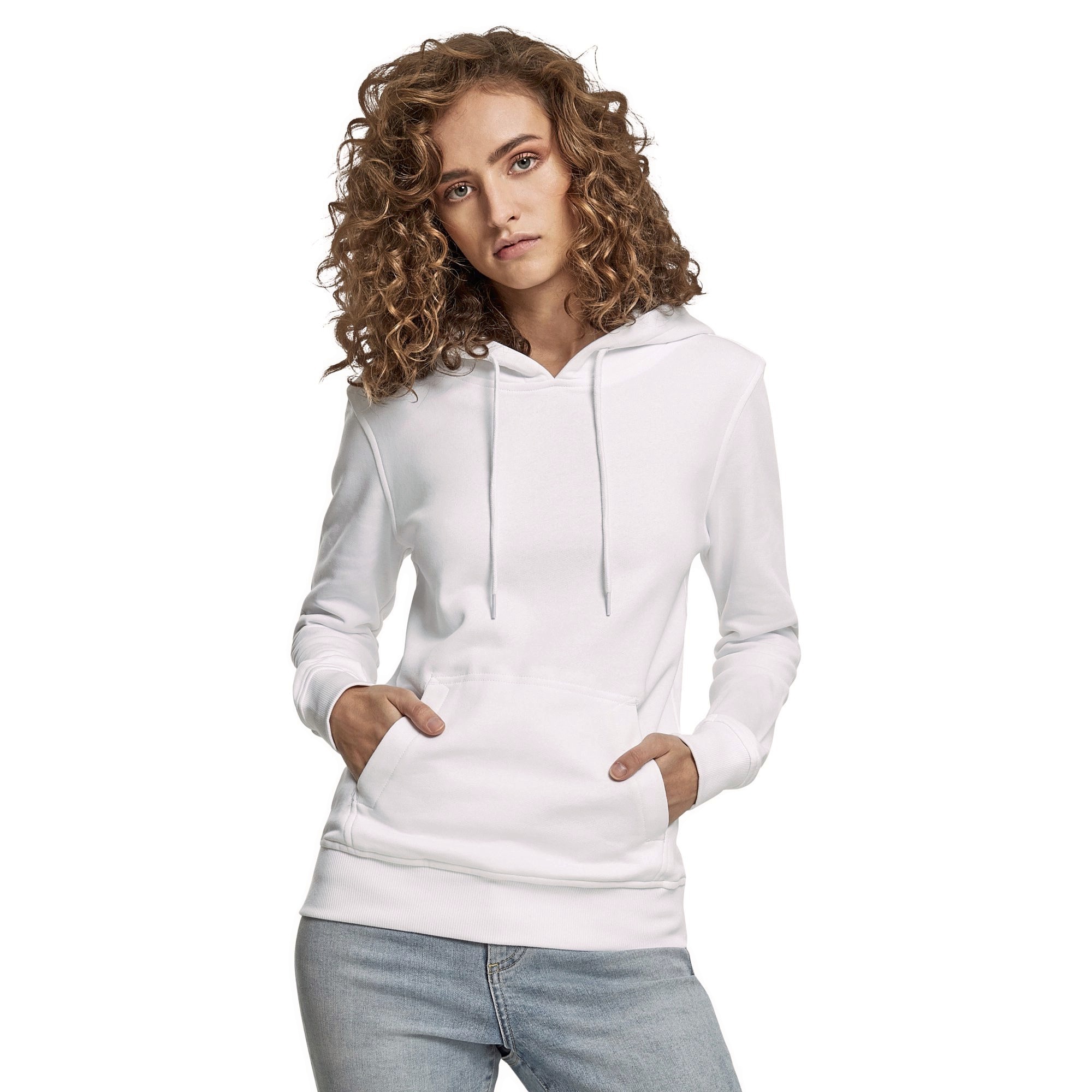 Sweat-shirts personnalisable BUILD YOUR BRAND Ladies´ Organic Hoody