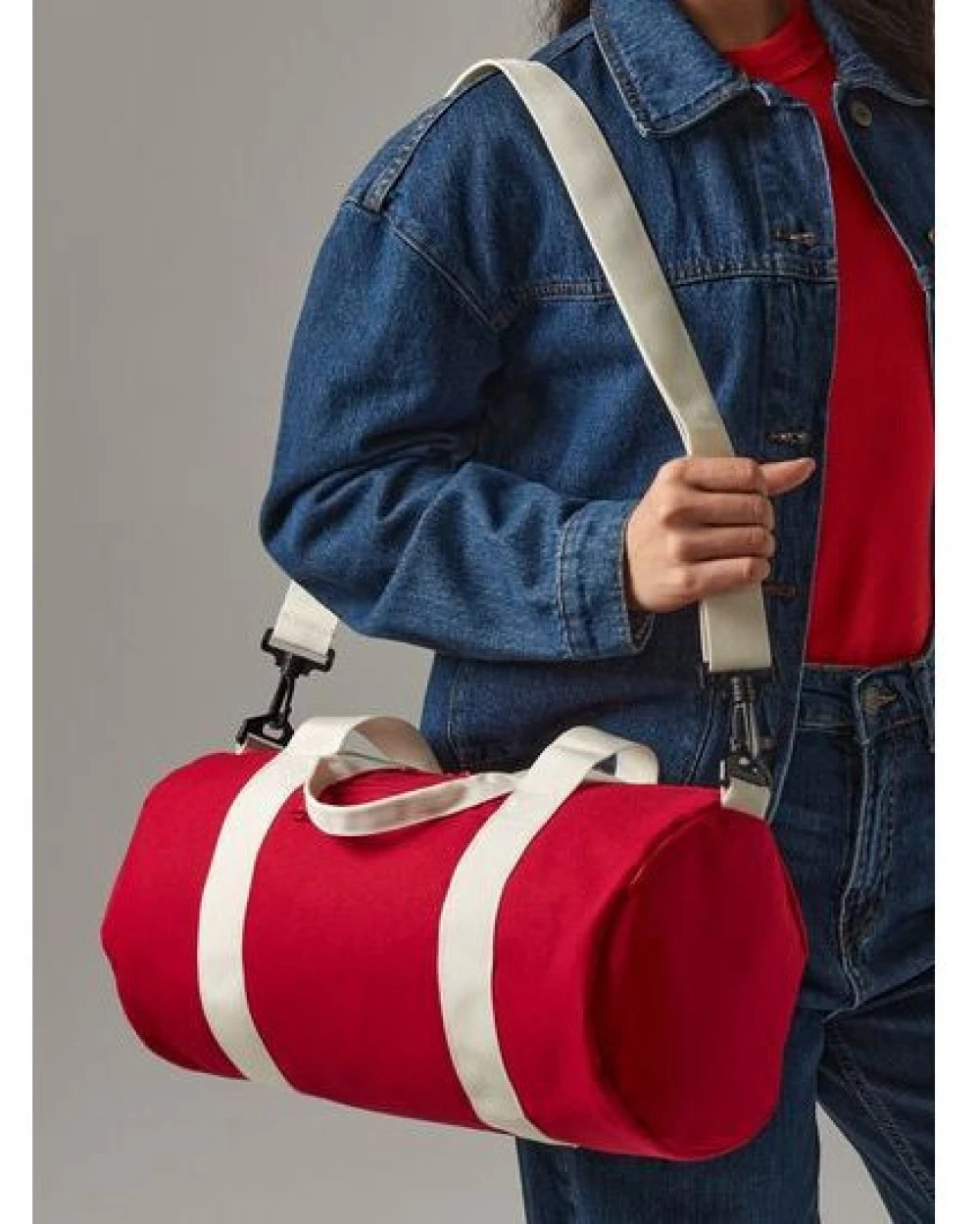 BAG BASE MINI BARREL BAG Taschen personalisierbar