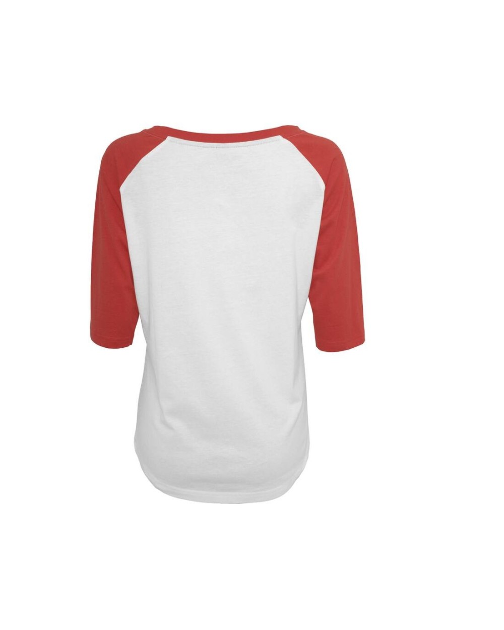 T-Shirts personnalisable BUILD YOUR BRAND Ladies 3/4 Contrast Raglan Tee