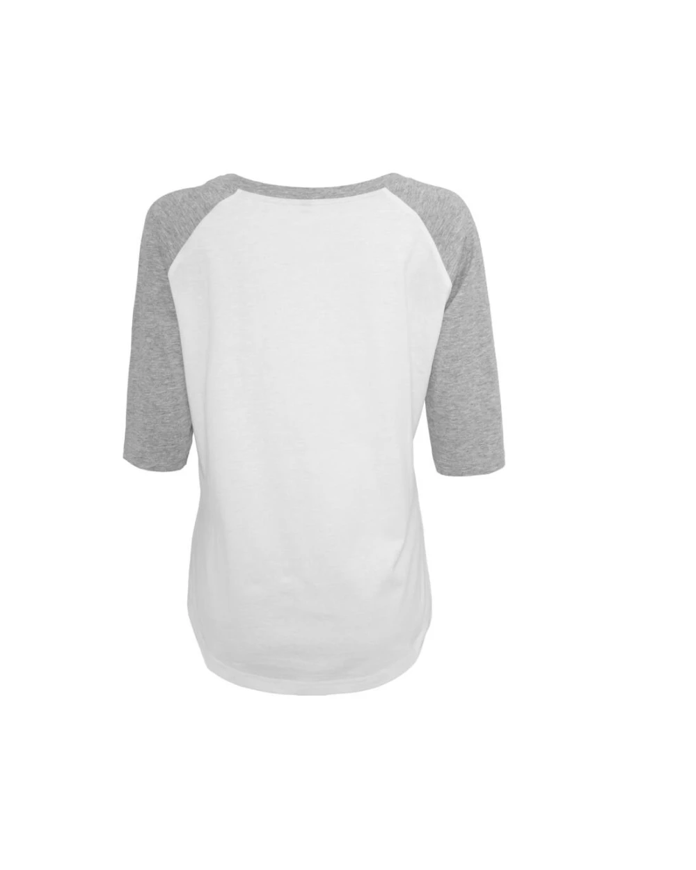 T-Shirts personnalisable BUILD YOUR BRAND Ladies 3/4 Contrast Raglan Tee