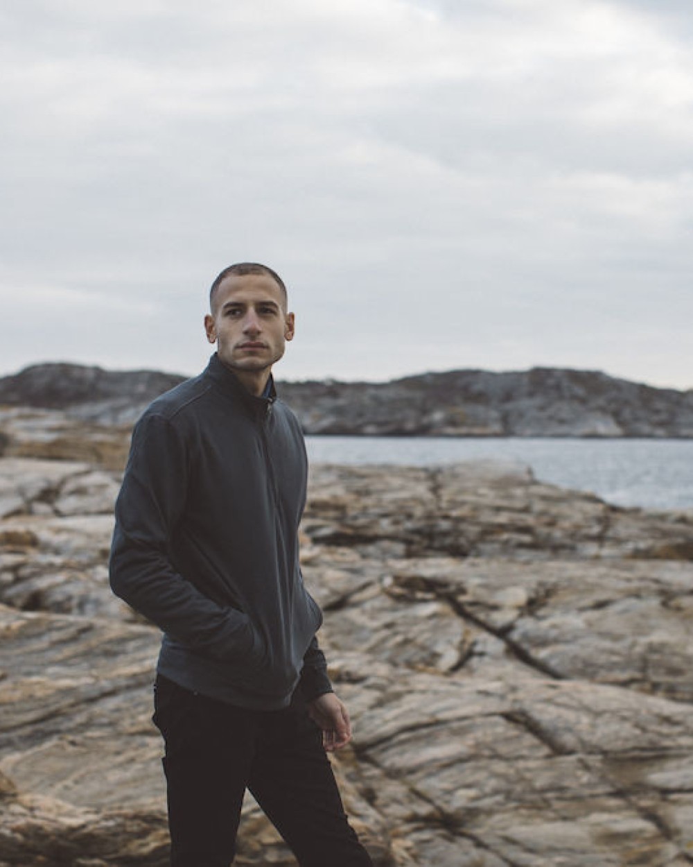 COTTOVER Half Zip Unisex Sweatshirts personalisierbar