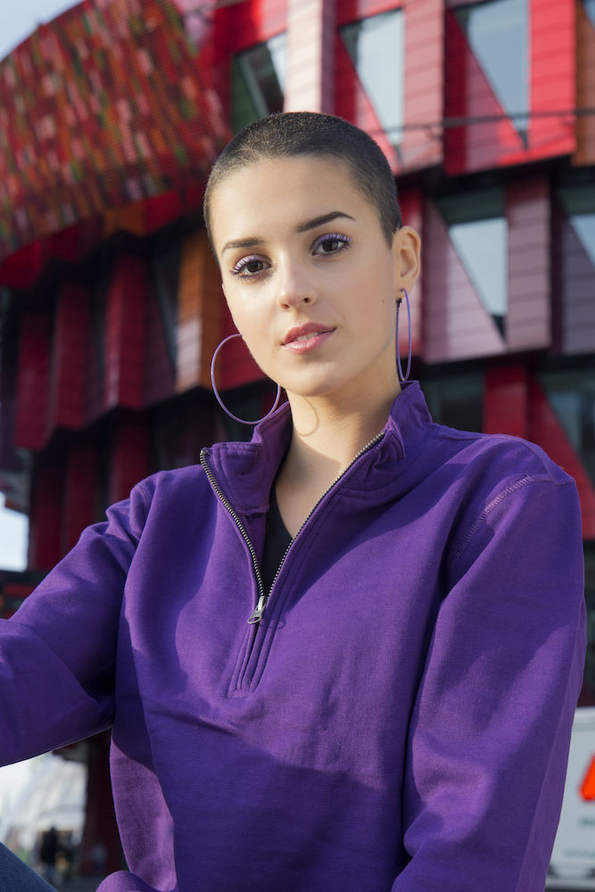 COTTOVER Half Zip Unisex Sweatshirts personalisierbar