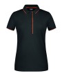 JAMES & NICHOLSON Ladies` Polo Stripe Poloshirts personalisierbar