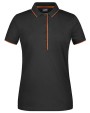 JAMES & NICHOLSON Ladies` Polo Stripe Poloshirts personalisierbar