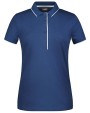 Polo's JAMES & NICHOLSON Ladies` Polo Stripe voor bedrukking &amp; borduring