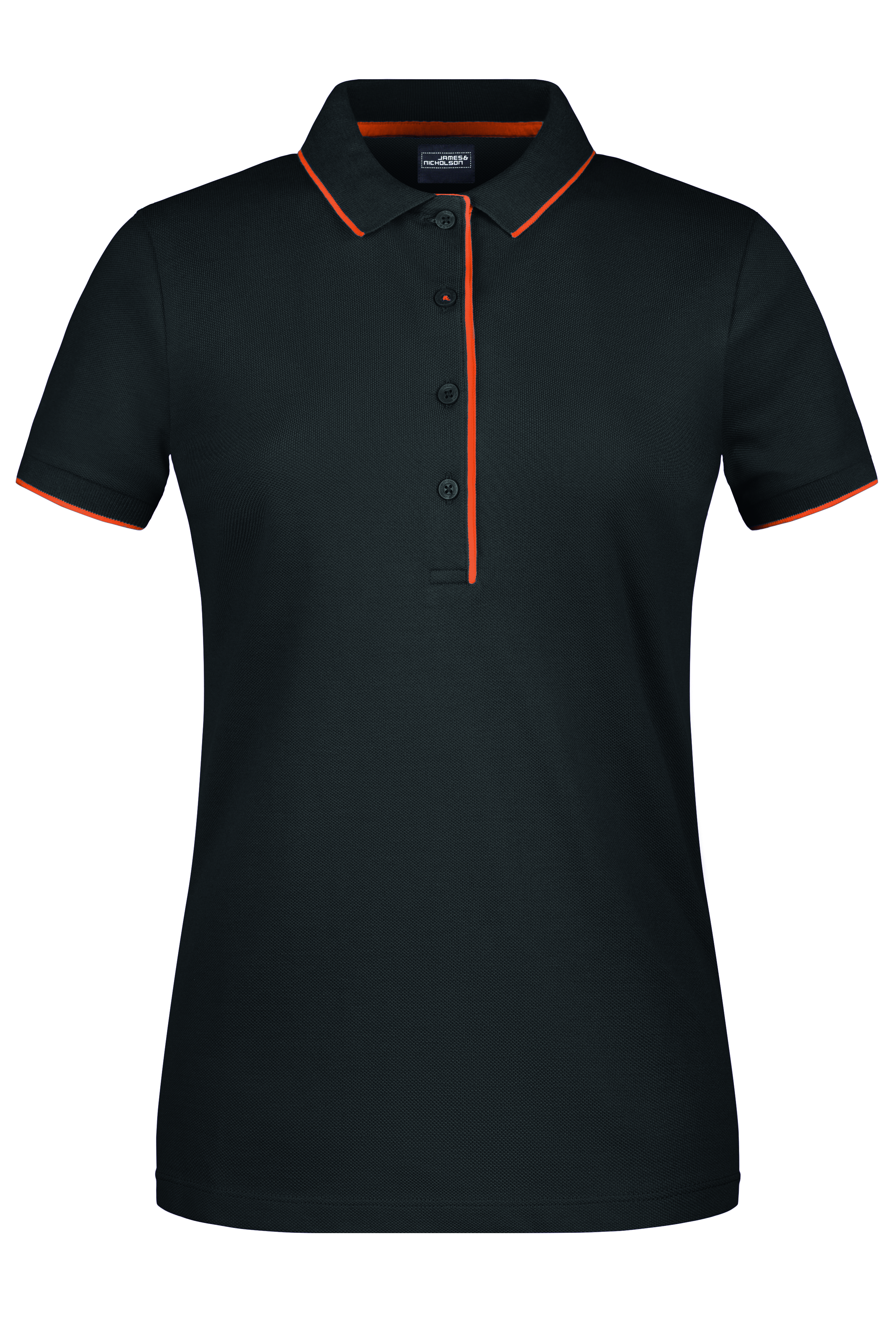 Polo's JAMES & NICHOLSON Ladies` Polo Stripe voor bedrukking &amp; borduring