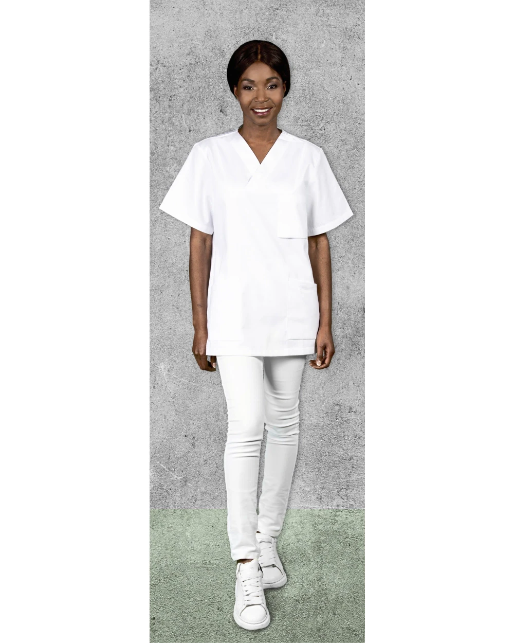Schorten EXNER Unisex Kasack, Soft Touch voor bedrukking &amp; borduring