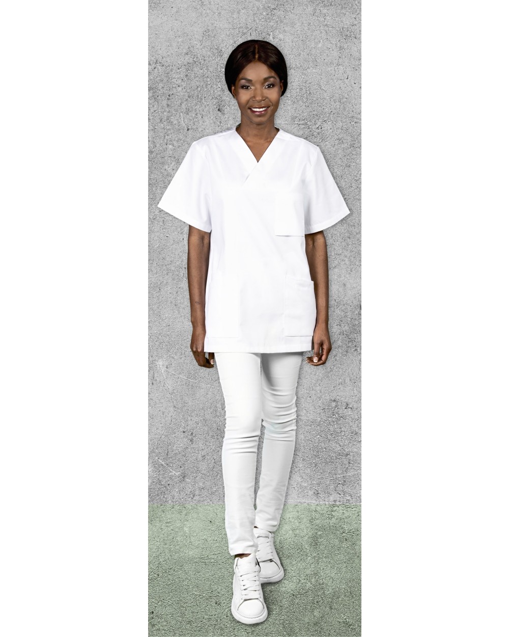 EXNER Unisex Kasack, Soft Touch Schürzen personalisierbar