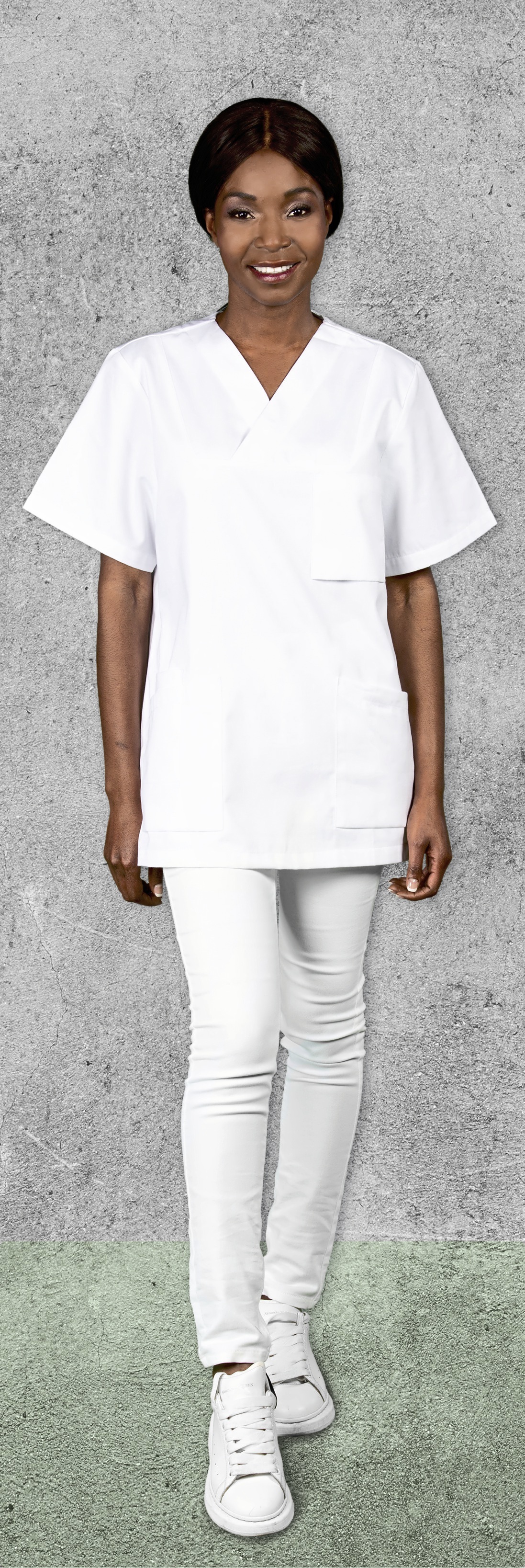 Schorten EXNER Unisex Kasack, Soft Touch voor bedrukking &amp; borduring