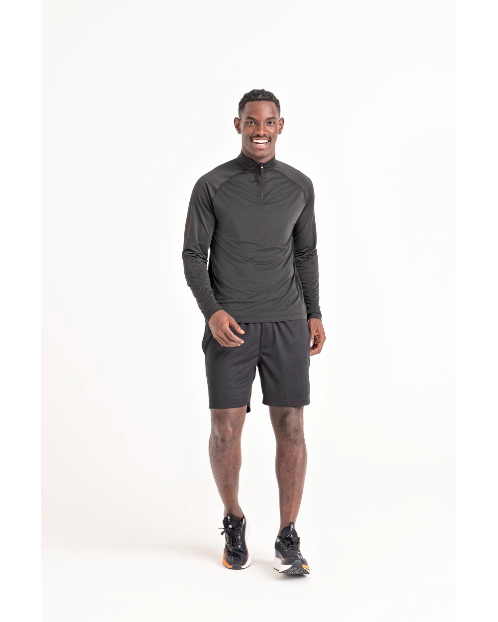 AWDIS Lightweight Active 1/4 Zip Sweatshirts personalisierbar