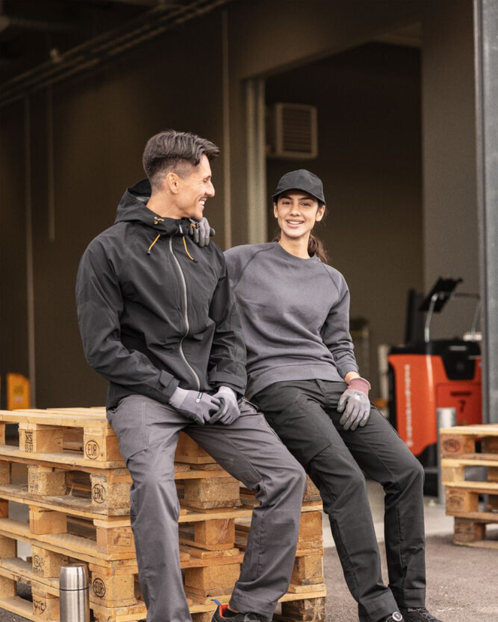 Jassen JOBMAN 1374 Shell Jacket voor bedrukking &amp; borduring