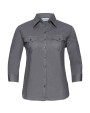 RUSSELL Ladies' Roll 3/4 Sleeve Shirt Hemden personalisierbar