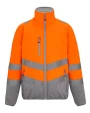 REGATTA Hi-Vis 2-Tone Thermal Baffle Jacket Jacken personalisierbar