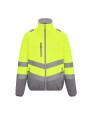 REGATTA Hi-Vis 2-Tone Thermal Baffle Jacket Jacken personalisierbar