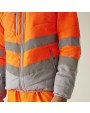 REGATTA Hi-Vis 2-Tone Thermal Baffle Jacket Jacken personalisierbar