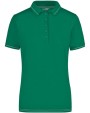 JAMES & NICHOLSON Ladies´ Elastic Polo Poloshirts personalisierbar