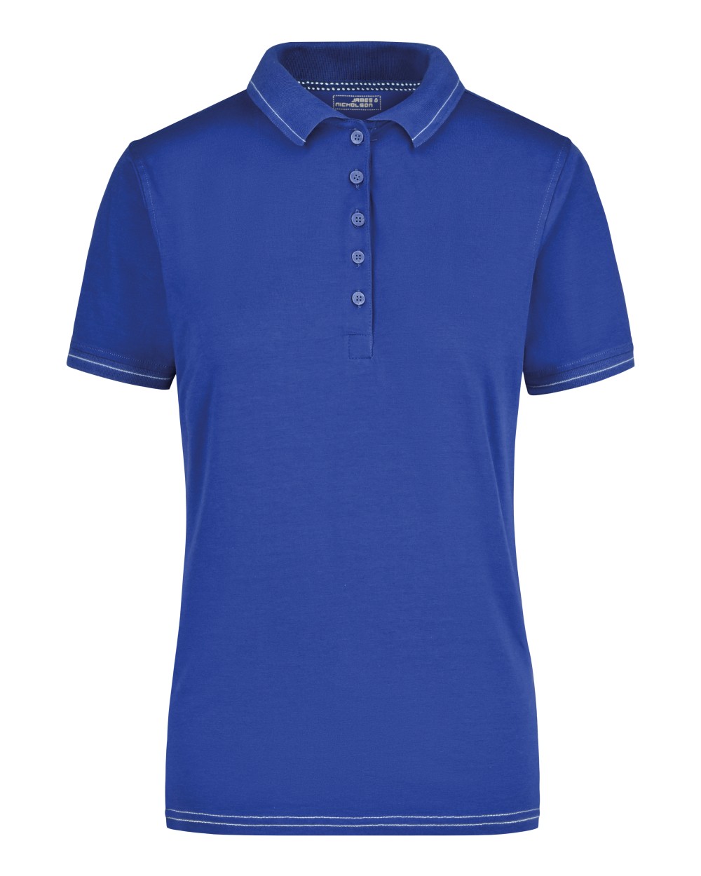 Polo's JAMES & NICHOLSON Ladies` Elastic Polo voor bedrukking &amp; borduring