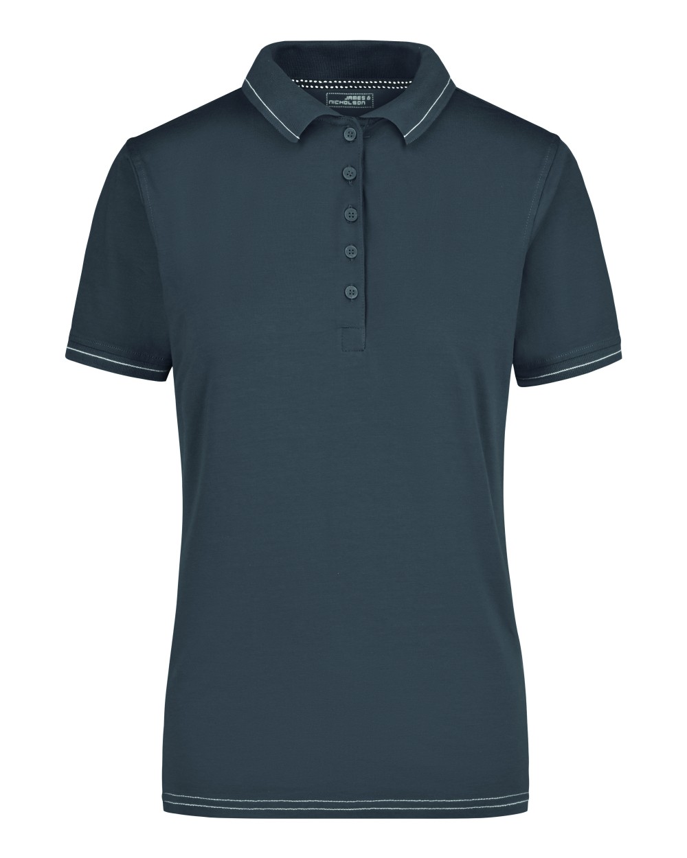 Polo's JAMES & NICHOLSON Ladies` Elastic Polo voor bedrukking &amp; borduring