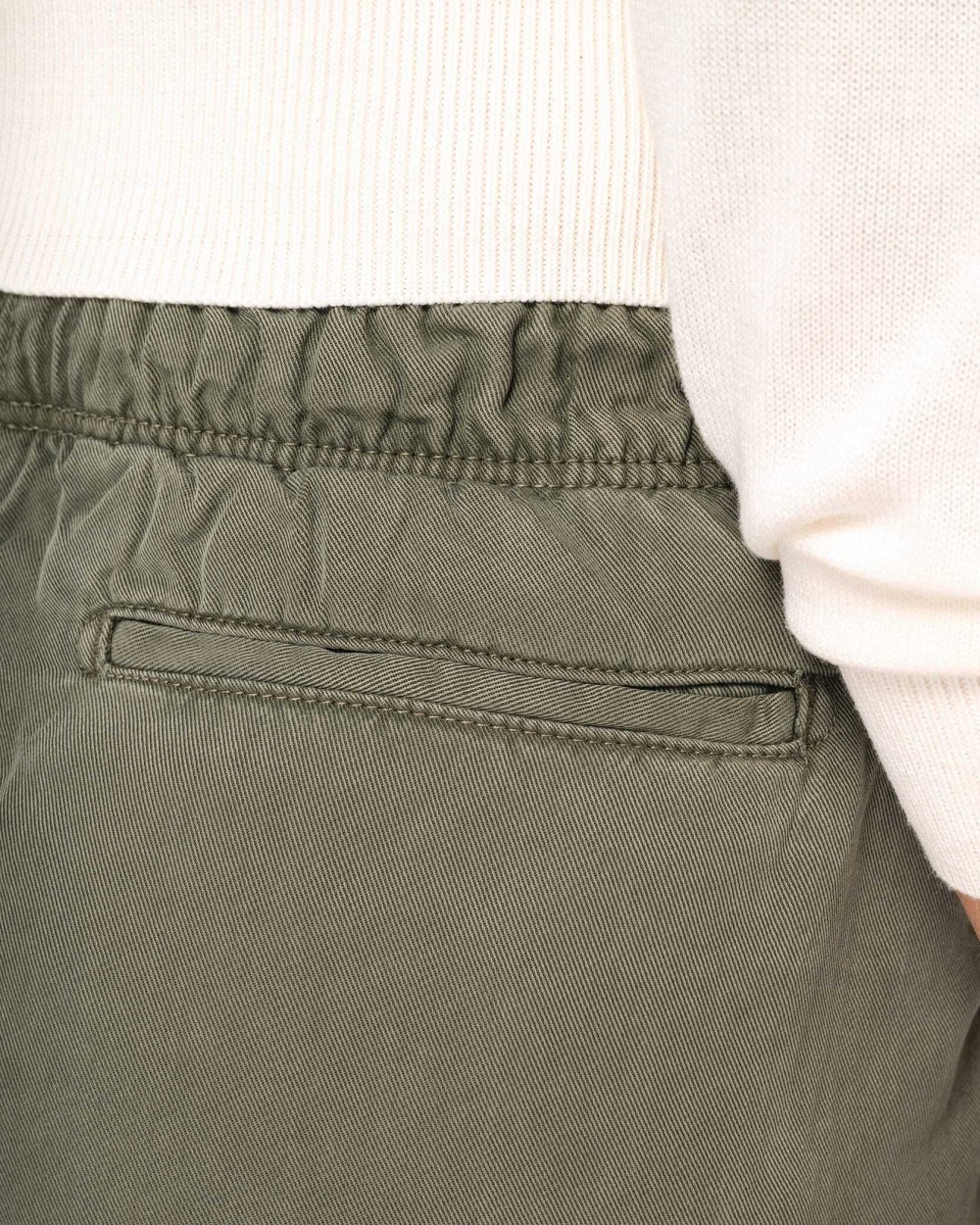 Bermuda's & Shorts SPASSO Ecologische verwassen damesshort van lyocell voor bedrukking &amp; borduring