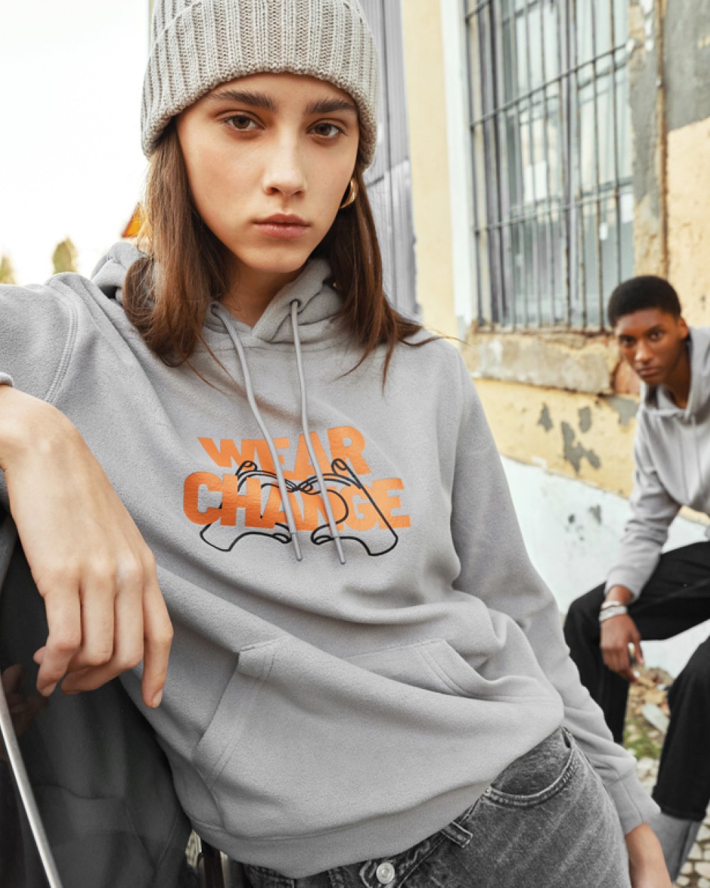 Bonnets personnalisable 4DO Bonnet à double côte et revers AWARE™ Polylana® Kennedi