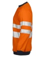 Sweaters & hoodies PROJOB 6101 SIGNALISATIESWEATER RONDE HALS EN ISO20471 KLASSE 3 voor bedrukking &amp; borduring