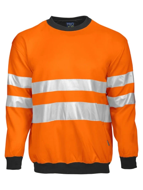 PROJOB 6101 SWEATSHIRT CREWNECK - EN ISO 20471 CLASSE 3 /api/colors/994f2ca3-7f16-475d-8db3-474f109852d9 personnalisable
