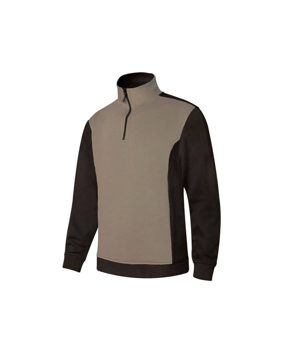 Sweaters & hoodies VELILLA TWO-TONE HALF ZIP SWEATSHIRT voor bedrukking &amp; borduring
