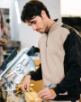 Sweaters & hoodies VELILLA TWO-TONE HALF ZIP SWEATSHIRT voor bedrukking &amp; borduring
